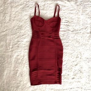 Red Sleeveless Dress